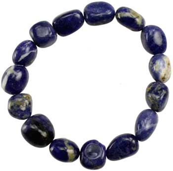 Sodalite gemstone bracelet