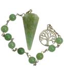 Green Aventurine pendulum bracelet