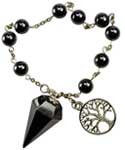 Hematite pendulum bracelet