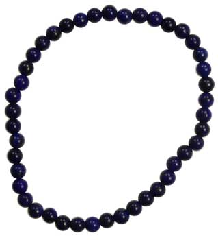 4mm Lapis stretch bracelet