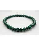 4mm Malachite stretch bracelet