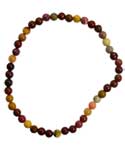 4mm Mookaite Jasper stretch bracelet