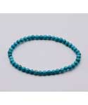 4mm Turquoise stretch bracelet