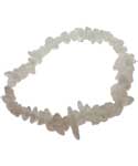 Quartz chip bracelet