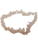 Rose Quartz chip bracelet