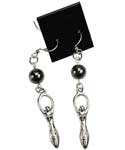 Hematite Goddess earrings