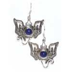 Ganesha lapis earrings