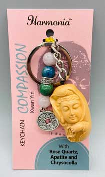 Kwan Yin keychain