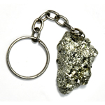 Pyrite keychain