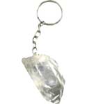 Clear Quartz keychain