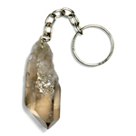 Smoky Quartz keychain