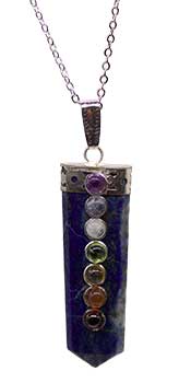 Lapis Chakra necklace