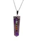 Amethyst Chakra necklace