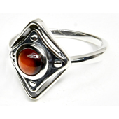 size 6 Hessonite ring