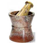 Traditional Soapstone mortar & pestle set