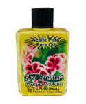 Rose Geranium, pure oil 4 dram