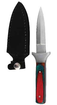 Slim Multi Colored Wood Handled athame