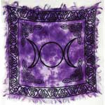 Triple Moon altar cloth 18