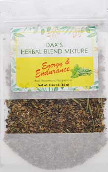 15gms Energy & Endurance smoking herb blends