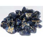 Sodalite rune set