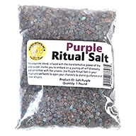 1 Lb Purple ritiual salt