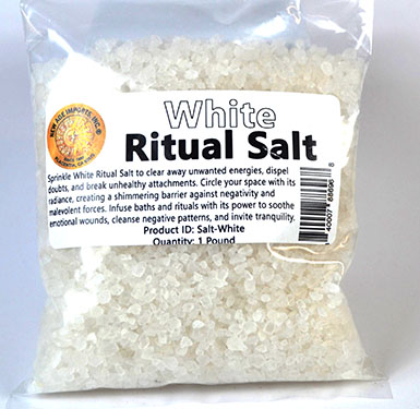 1 Lb White ritiual salt