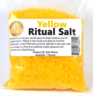 1 Lb Yellow ritiual salt