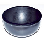 Black Stone Scrying Bowl/Smudge Pot 4