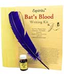 Bat's Blood writing kit