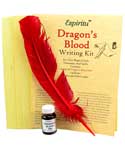 Dragon's Blood writing kit