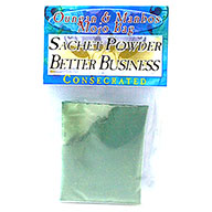 .5oz Better Business sachet powder consecrated