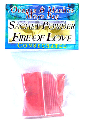 .5oz Fire of Love sachet powder consecrated