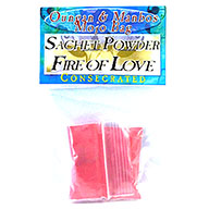 .5oz Fire of Love sachet powder consecrated