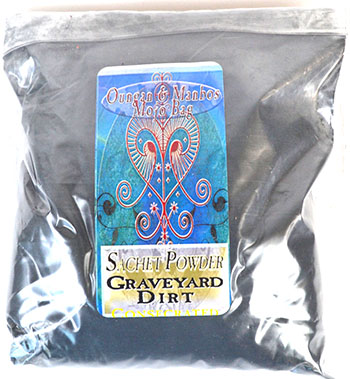 1# Graveyard Dirt sachet powder concecrated