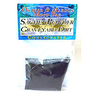 .5oz Graveyard Dirt sachet powder consecrated