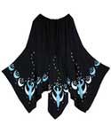 Moon Goddess Long Skirt black