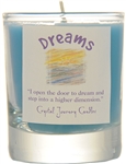 Dreams soy votive candle