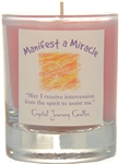 Manifest a Miracle soy votive candle