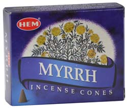 Myrrh HEM cone 10 cones