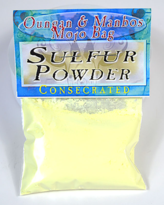 Sulfur powder (Pollio De Azufre) concerated